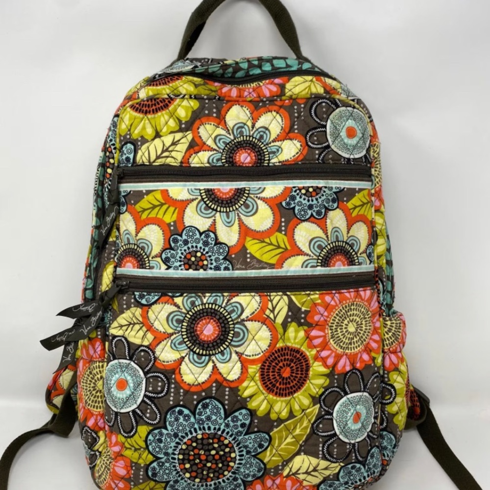 Vera Bradley Backpack and Wallet in Ditty  Flower Shower